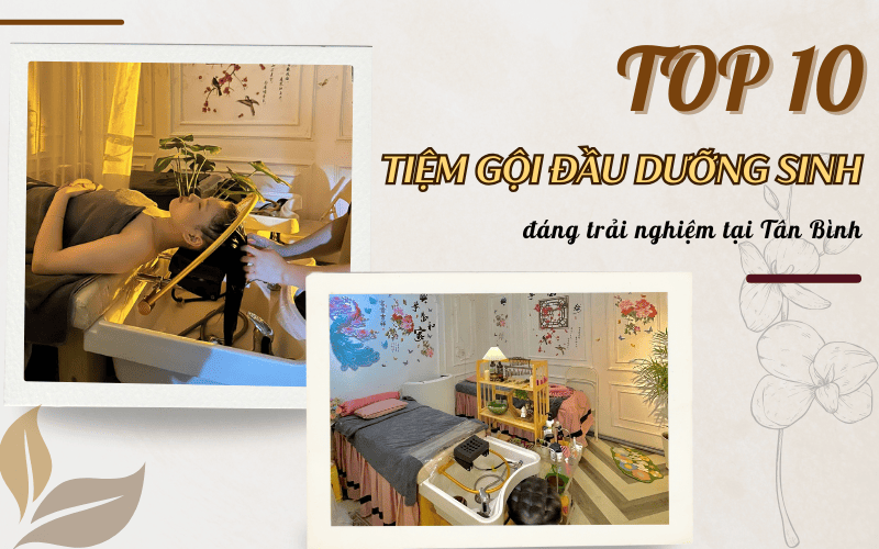 tiệm gội đầu dưỡng sinh Tân Bình